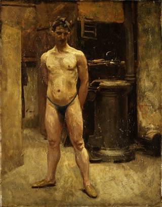 A Man ca. 1779		 by by Thomas Eakins  1844-1916  Location TBD
